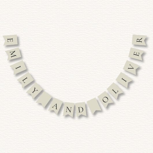 カキ結婚貝 バンティングフラッグ