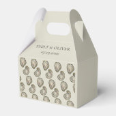 カキ結婚貝 フェイバーボックス (正面サイド)