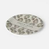 カキ結婚貝 ペーパープレート (アングル)