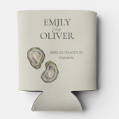 カキ結婚貝 缶クーラー (裏面)