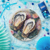 カキ絵を描ス植物芸術 ペーパープレート (パーティー)