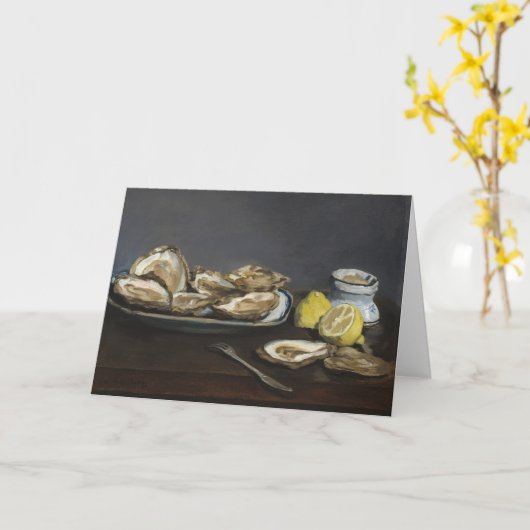 カキ | エドゥアルマネ カード (黄色い花)