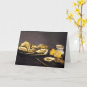 カキ – エドゥアールマネ カード (黄色い花)