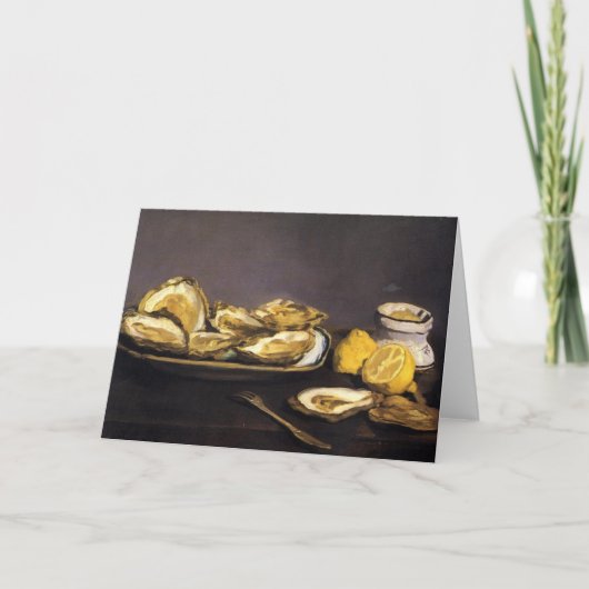 カキ – エドゥアールマネ カード (正面)