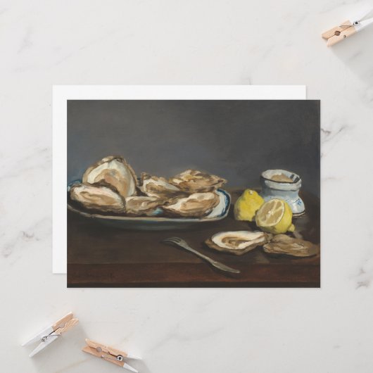 カキ（Edouard Manet著） カード (正面/裏面インサイチュ)