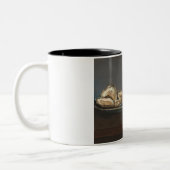カキ（Edouard Manet著） ツートーンマグカップ (左)