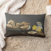 カキ（Edouard Manet著） ランバークッション (ブランケット)