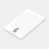 カクタカラフルス開花|行付き ポストイット (アングル)