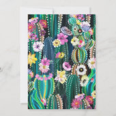 カクタス・クルー - バチェロレッテパーティーの招待状 招待状 (裏面)