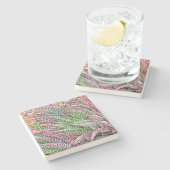 "カクタス" ストーンコースター (横)