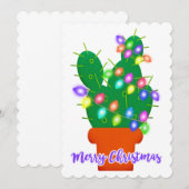 カクタス 招待状 (正面/裏面)