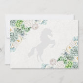 カクティウエスタンホースキンセアニェラサンキューカード サンキューカード (裏面)