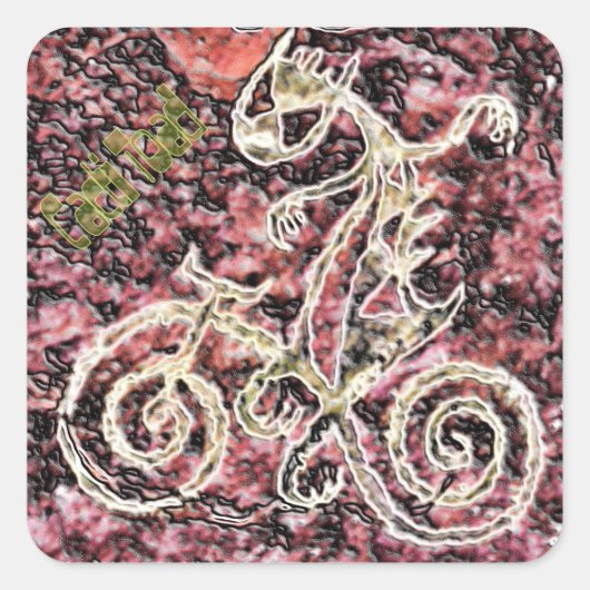 カクティトッド スクエアシール (正面)