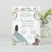 カクティーフローラミントグリーンウエスタンチャラキンセアニェラ 招待状 (スタンド正面)