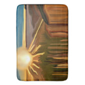 カクティー抽象芸術芸術の踊り バスマット (正面縦)