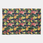 カクテカラフルル キッチンタオル (横)