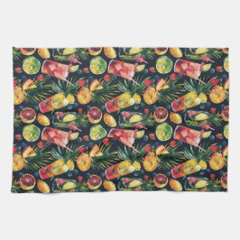 カクテカラフルル キッチンタオル