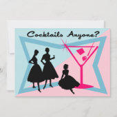 カクテルだれでもか。 招待状 (正面)