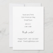 カクテルとフルーツのハッピーアワー招待状 招待状 (裏面)