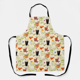 カクテルと会話 エプロン