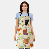 カクテルと会話 エプロン (着用した状態)