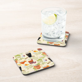 カクテルと会話 コースター