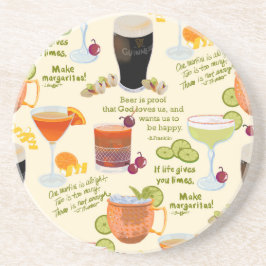 カクテルと会話 コースター