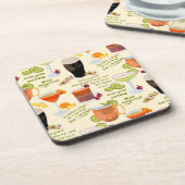 カクテルと会話 コースター (左側)