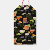 カクテルと熟考 ギフトタグ (裏面)