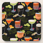 カクテルと熟考 コースター (正面)