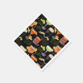 カクテルと熟考 スタンダードカクテルナプキン (角)