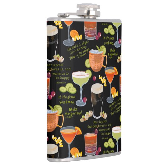 カクテルと熟考 フラスク (右)