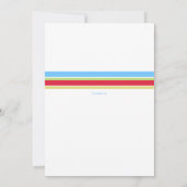 カクテルのコレクションの招待状 招待状 (裏面)