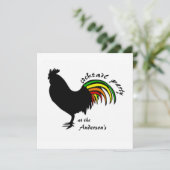 カクテルのパーティの招待状 招待状 (スタンド正面)