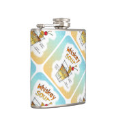 カクテルのフラスコ-ウイスキーサワーのレシピのカクテルの芸術 フラスク (右)