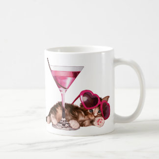カクテルのメインのあらいぐま コーヒーマグカップ