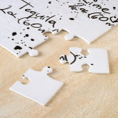 カクテルのレシピマルガリータ ジグソーパズル (側面)