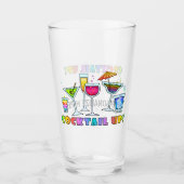 カクテルの上りの飲み物のHighballのパイント タンブラーグラス (正面)