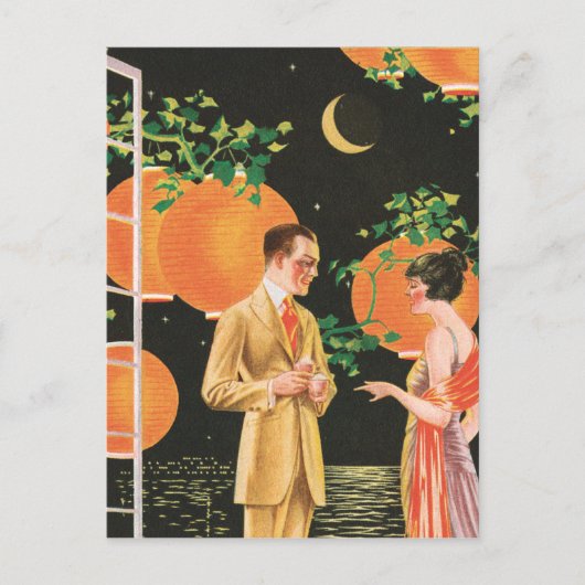 カクテルの会話 ポストカード (正面)