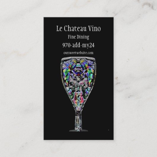 カクテルの名刺 名刺 (正面)