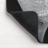 カクテルの女性シルエット マウスパッド (コーナー)