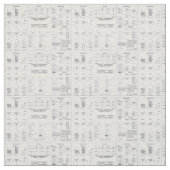 カクテルの建築の図表/米国農務省 ファブリック (見本)