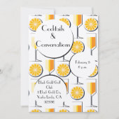 カクテルの招待(&T) 招待状 (正面)