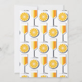 カクテルの招待(&T) 招待状 (裏面)