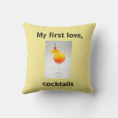 カクテルの装飾用クッション クッション (裏面)