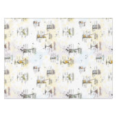 カクテルの飲み物のレシピのデザイン テーブルクロス (正面(横))