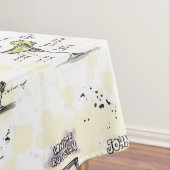 カクテルの飲み物のレシピのデザイン テーブルクロス (インサイチュ)