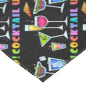 カクテルの-カクテルグラス テーブルクロス (アングル)