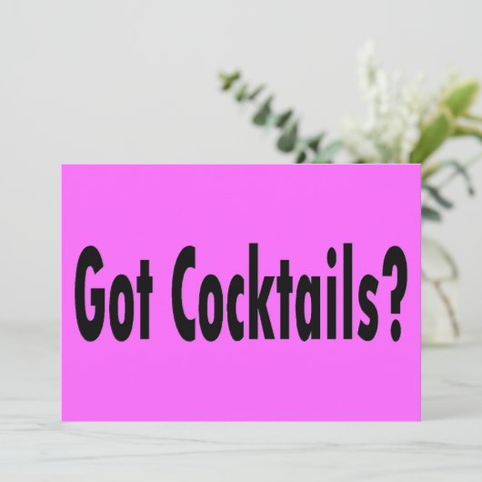 カクテルはある？ (スタンド正面)