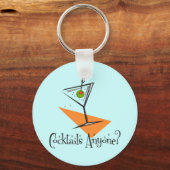カクテルは誰か？ キーホルダー (正面)
